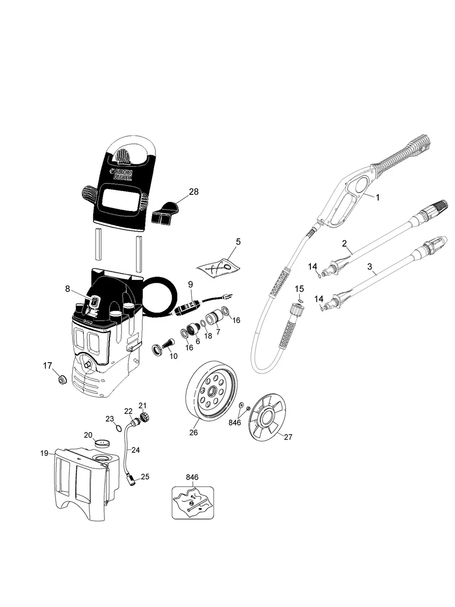BLACK AND DECKER, PW1600, IPL.1